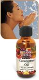 Add Eucalyptus Essential Oil to massage lotions and oil